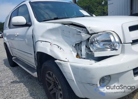 2007 Toyota Sequoia Sr5 V8 из США, поврежденный, VIN 5TDZT34A67S298936